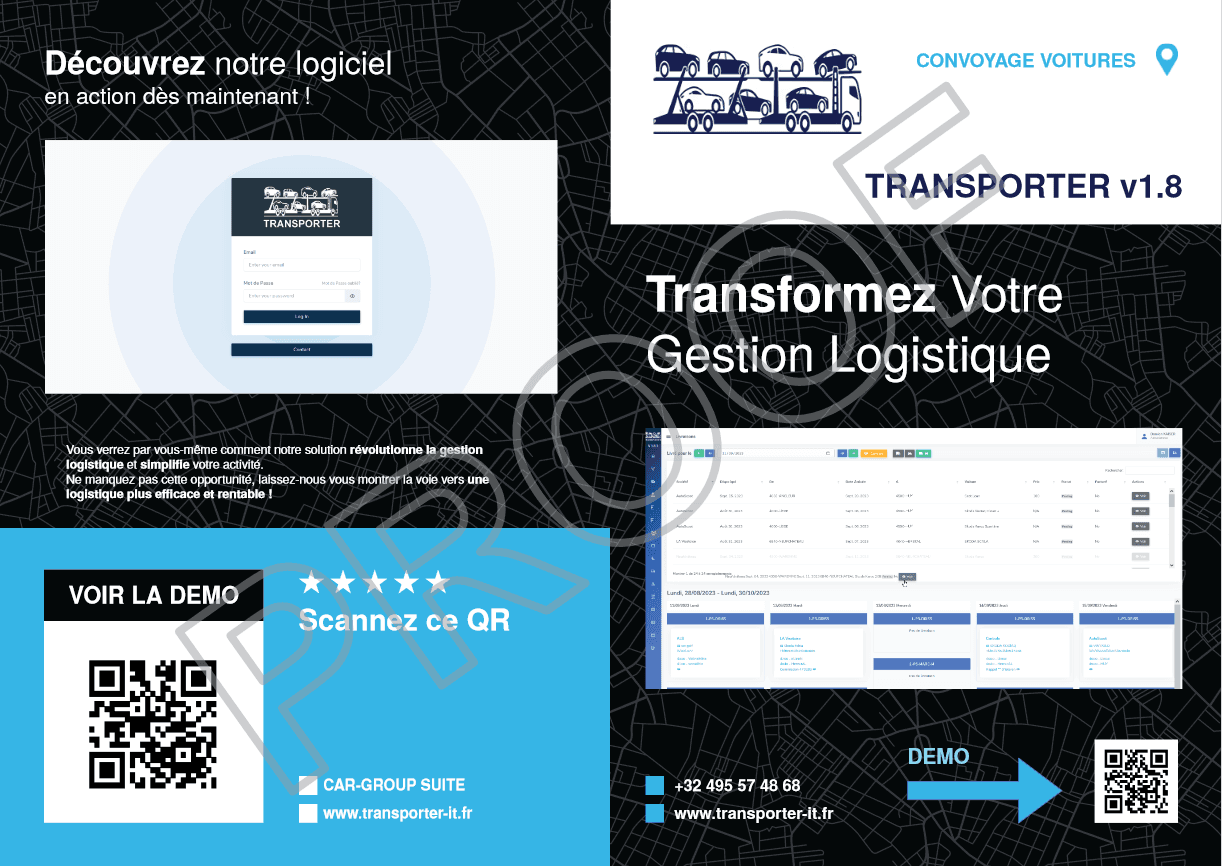 Brochure TRANSPORTER 1.8 - Page 1